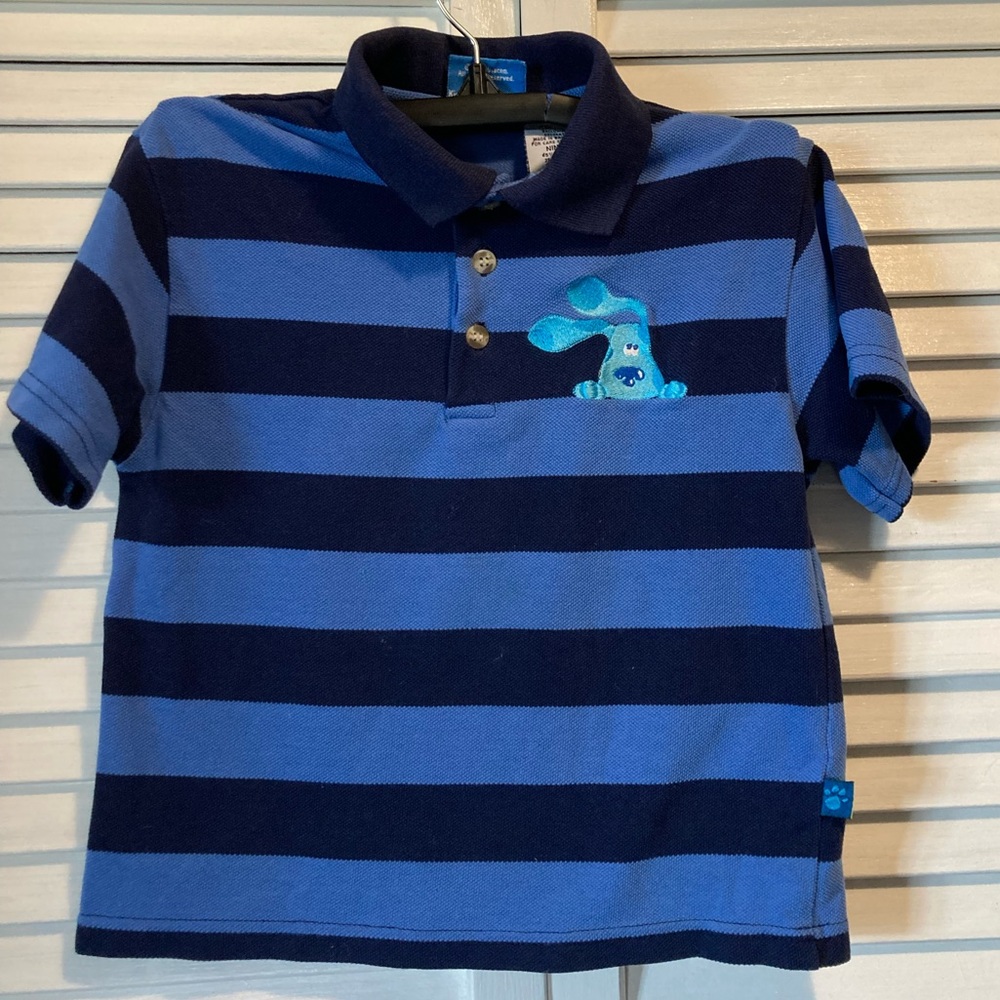 Blue’s Clues vintage polo size 6 Nickelodeon